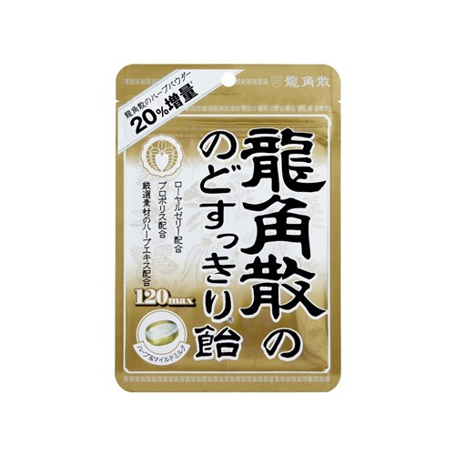 龍角散の のどすっきり飴 120max 袋｜株式会社龍角散